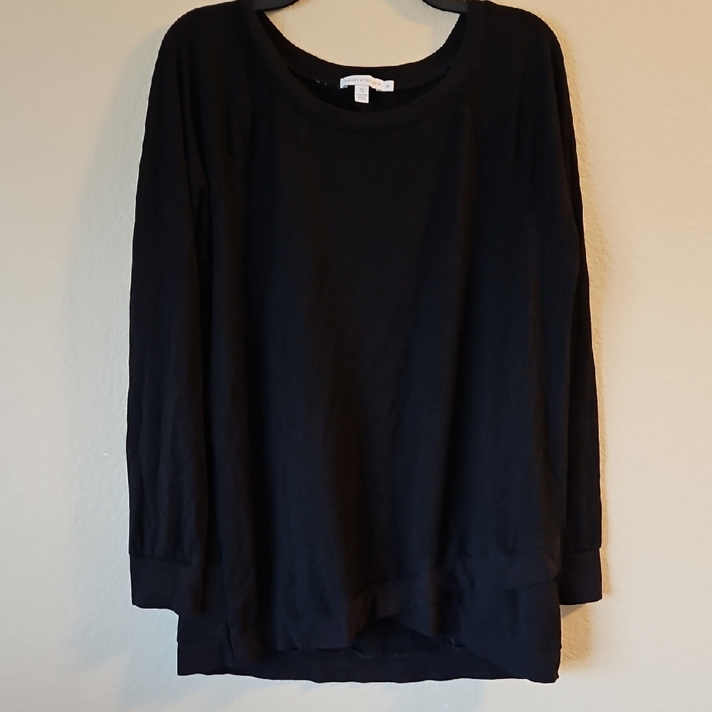 Threads 4 Thought Black‎ Long Sleeve Top XL